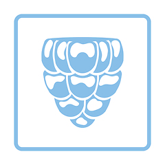 Image showing Icon of Raspberry
