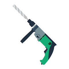 Image showing Electric perforator icon