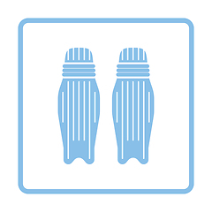 Image showing Cricket leg protection icon