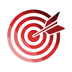 Image showing Target with dart in bulleye icon
