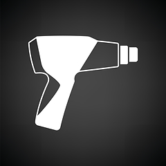 Image showing Electric industrial dryer icon