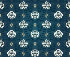 Image showing Damask Seamless Pattern