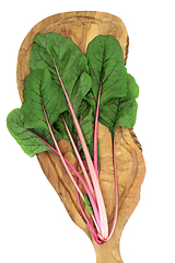 Image showing Swiss Chard Leafy Green Health Food