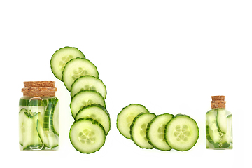 Image showing Cucumber Skin Care Hydrating Beauty Treatment