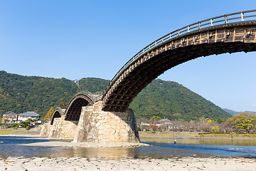 Image showing Kintaikyo bridge in Japan