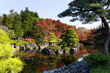 Image showing Kokoen Garden in Himeji