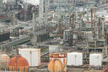 Image showing Industry factory in yokkaichi