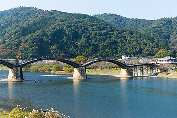 Image showing Traditional Kintai Bridge