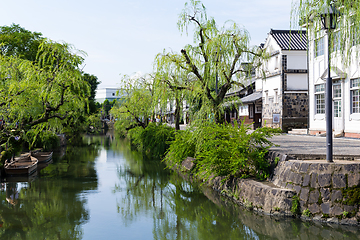 Image showing Yanagawa river canal