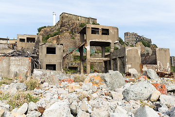 Image showing Battleship Island in Nagasaki