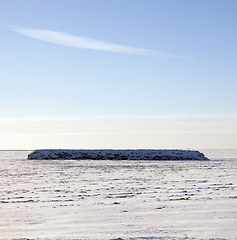 Image showing stack of straw