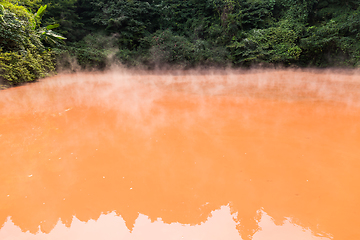 Image showing Beppu hot spring in Beppu city