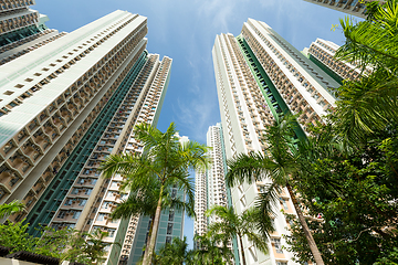 Image showing Skyscraper to the sky