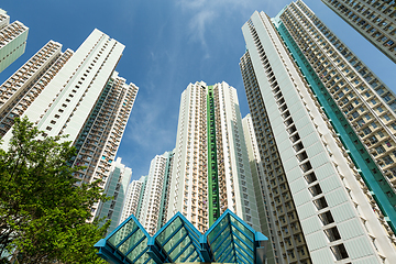 Image showing Tall building to the sky