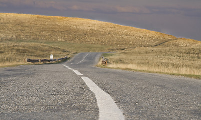 Image showing Road in the mountains