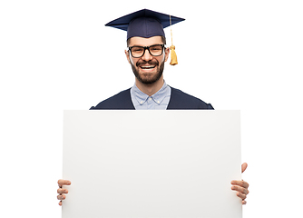 Image showing graduate student or bachelor with white board