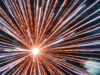 Image showing fireworks dispay