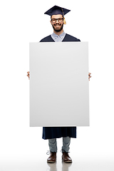 Image showing graduate student or bachelor with white board