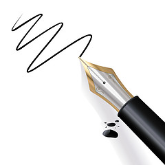 Image showing Writing Fountain pen 