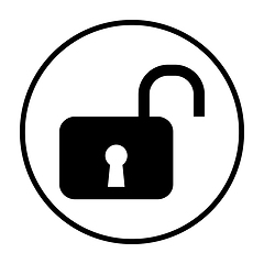 Image showing Unlock Icon