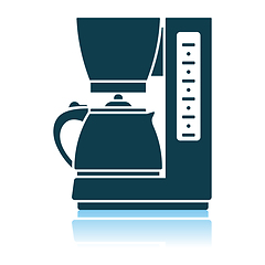 Image showing Kitchen Coffee Machine Icon