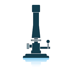 Image showing Icon of chemistry burner