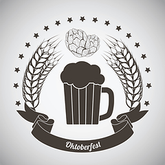 Image showing Oktoberfest Emblem