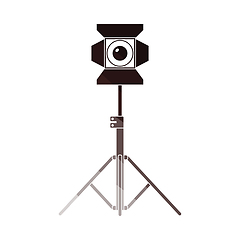 Image showing Stage projector icon