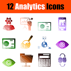 Image showing Analytics Icon Set