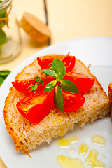 Image showing Italian tomato bruschetta