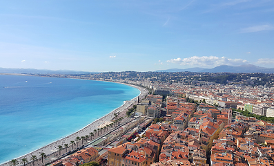 Image showing View of Nice, Cote d'Azur, French Riviera, France