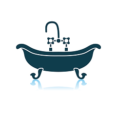 Image showing Bathtub Icon