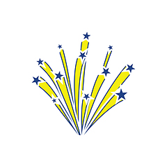 Image showing Fireworks icon