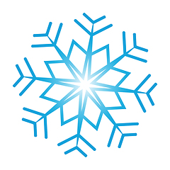 Image showing Snowflake ornate