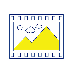 Image showing Film frame icon