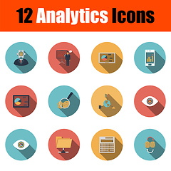 Image showing Analytics Icon Set