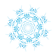 Image showing Snowflake ornate