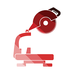 Image showing Circular end saw icon