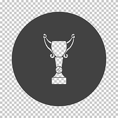 Image showing Baseball cup icon