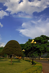 Image showing Circumhorizontal arc over Vientiane
