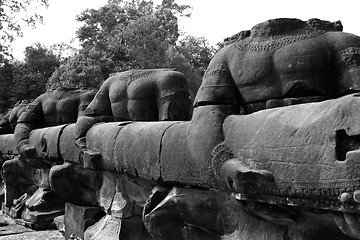 Image showing Headless buddhas