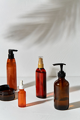 Image showing natural cosmetics and bodycare products