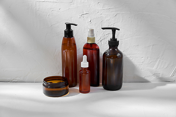 Image showing natural cosmetics and bodycare products