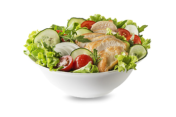 Image showing Chicken salad