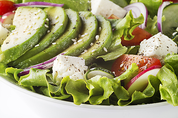 Image showing Avocado salad