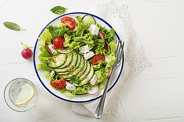 Image showing Avocado salad