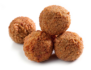 Image showing organic falafel balls