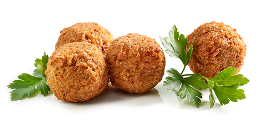 Image showing fried falafel balls