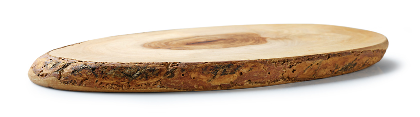 Image showing new empty olive wood cutting board