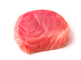 Image showing fresh raw tuna steak